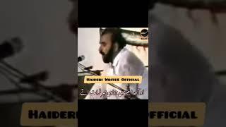 Zakir Syed Riaz Hussain Shah moch marhom || Masaib Hazrat Ameer Muslim as|| Haideri Writes Official