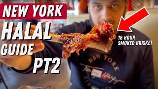 New York Halal Guide PT2┃Muslim Friendly Guide (Giant Turkey wings, Halal Brisket, Pastrami & More!)