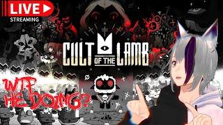 The cult of the Lamb COOP play 3 people SOME ONE NEED TO BE SACRIFICED! (Always me...)