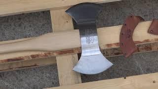 Prandi Double Bit Throwing Axe