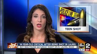 Laurel 14-year-old in critical condition after shooting