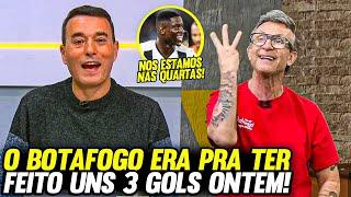 NETO ALOPRA VELOSO e FICA ENCANTADO COM TIMAÇO do BOTAFOGO! "VAI SER CAMPEÃO da LIBERTADORES"