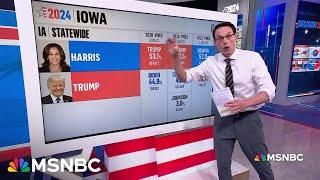 Record shattering: Steve Kornacki breaks down historic results in last minute 2024 polling