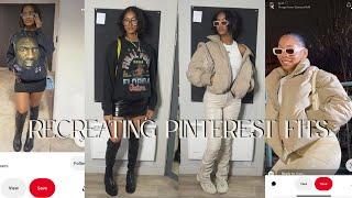 recreating "that girl" pinterest outfits! 2022 style inspo