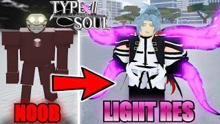 Going From Noob To Mythical Light SEGUNDA In Type Soul...(Roblox)