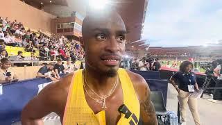 Quincy Hall Runs 400m WORLD LEAD, No. 9 U.S. ALL TIME At Monaco Diamond League