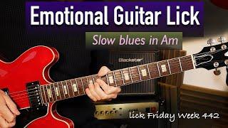 LOTS TO LEARN FROM ONE GUITAR LICK - Lick Friday Week 442