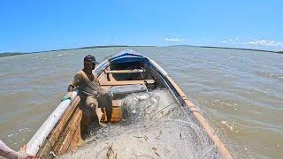 RAW UNEDITED FOOTAGE PULLING 1 NET SET IN DARK WATERS‼️