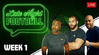 Late Night Football Week #1 mit Coach Esume, Björn Werner & Kasim Edebali