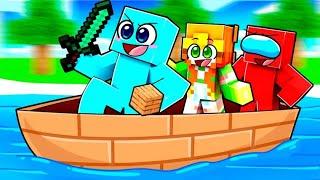 Jugamos BUILD A BOAT en Minecraft!