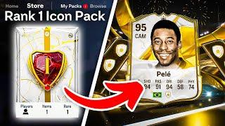 8x RANK 1 ICON PACKS & REWARDS!  FC 25 Ultimate Team