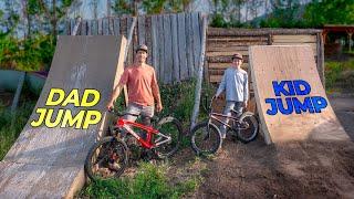 Building our NEW Backyard Dirt Jump Line!