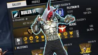 Fast player (HANDCAM  Mode RULER GAMING) Free fire highlights IPhone 8 Plus