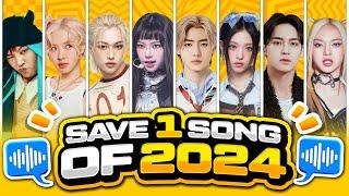  SAVE 1 K-POP SONG OF 2024  PICK YOUR FAVORITE SONG!  ANSWER - KPOP QUIZ 