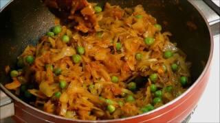 Spicy Cabbage Masala