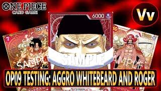 One Piece TCG: Revisiting Edward Newgate in OP09 - Experimenting with Aggro Whitebeard and Roger