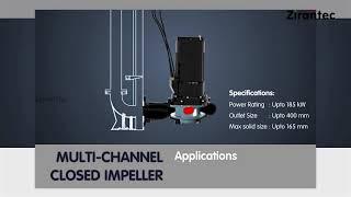 How does a Multi Channel Closed Impeller Pump work? - Zirantec