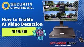 How to Enable AI Video Detection on a Security Cameras Inc NVR