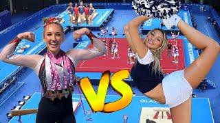 Gymnastics competition VS Cheer competition!