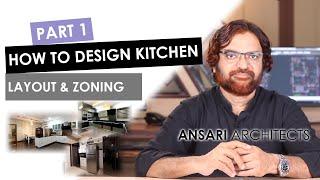 How to Design Modular Kitchen Interiors Part-1 | Layout Planning | Platform shapes | Island Kitchen