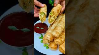 Potato Spring Roll Recipe | Ramadan 2025 Iftar Special | iftar boiled egg roll #shorts #springroll