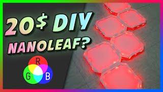 Cheap DIY Nanoleaf alternative (EASY)