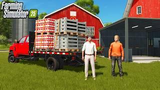 THREE DUDES RESTORE AN ABANDONED BAKERY! - Abandoned Town Farming Simulator 25