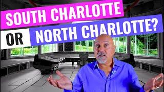 Where to Live In  Charlotte NC ?  South Charlotte ? North Charlotte ? Pros and Cons !