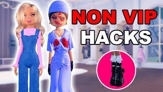 NON-VIP Outfit HACKS in Dress to Impress!