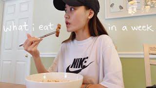 usa vlog  what i eat in a week in a korean household pt. 1 (realistic & homemade)