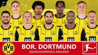 BORUSSIA DORTMUND 🟡️ MEN SQUAD TEAMS - Bundesliga Season 24/25 with Update Transfer | FAN Football