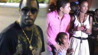 P.Diddy Takes Ex Kim Porter Out For Mothers' Day With Their Children