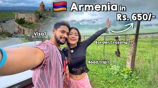 We Went on Most Beautiful Road Trip to Armenia  | Georgia to Armenia Border Crossing + Visa