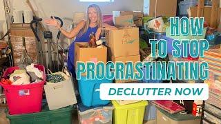 Yard Sale Prep | Surprise Declutter | How to Stop Procrastinating