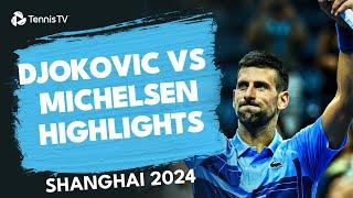 Novak Djokovic Plays His First Match In China Since 2019! | Shanghai 2024 Highlights