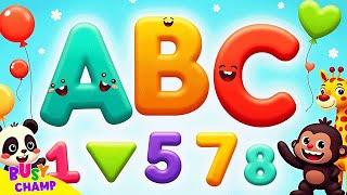 Learn ABC Phonics Shapes Numbers Colors | Toddler Learning Videos For 3 Year Olds | #kidsvideos