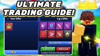 How To Get 50K+ Rap in Blade Ball! Trading & Selling Guide! 