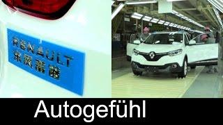 Renault Kadjar assembly production in Wuhan, China at Dongfeng Renault (DRAC) - Autogefühl