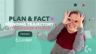 Plan & Fact spending trajectory LITE Looker Studio dashboard | by Gaille Reports | Promo