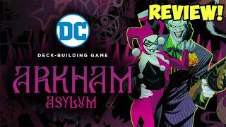 DC Deck-Building Game: Arkham Asylum Review!