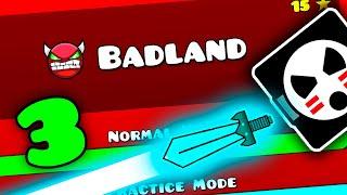 BADLAND FULL VERSION! LAYOUT PREVIEW 3 Geometry Dash 2.2 Beta