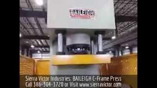 Sierra Victor Industries: BAILEIGH C-Frame Press