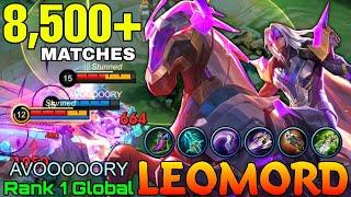 8,500+ Matches Leomord Deadly Carry - Top 1 Global Leomord by AVOOOOORY - Mobile Legends