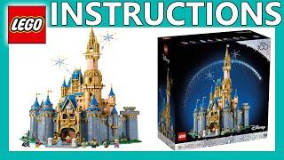 LEGO instructions | Disney Castle | 43222 | LEGO Disney 2023