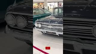 Classic cars in Tehran :vintage cars in atlas mall #mercedes #chevrolet #chevy #bmw #jaguar #pontiac