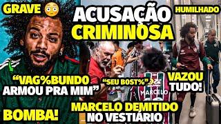 VAZOU A BƦlGA FEIA NO VESTIÁRIO QUE HUMlLH0U MARCELO APÓS ACUSAÇÃ0 GRAVÍSSIMA REVELANDO O MOTIV0