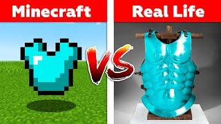 ONE HOUR OF MINECRAFT VS REAL LIFE! Minecraft vs Real Life animation