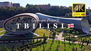 Tbilisi, Georgia  in 4K ULTRA HD HDR 60FPS Video by Drone