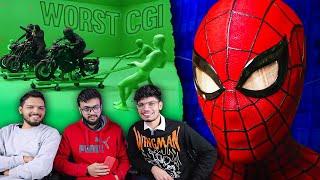 NORMIES REACT TO WORST SUPERHERO MOVIES VFX | RACHIT SINGH