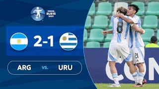 ARGENTINA vs. URUGUAY [2-1] | RESUMEN | CONMEBOL SUB 15 | FASE DE GRUPOS